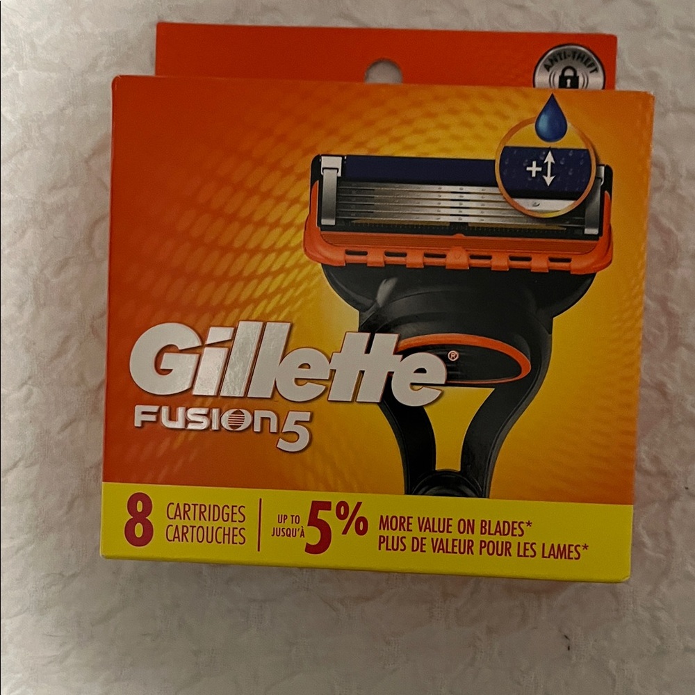 NWT Gillette Fusion 5 Razor Cartridges